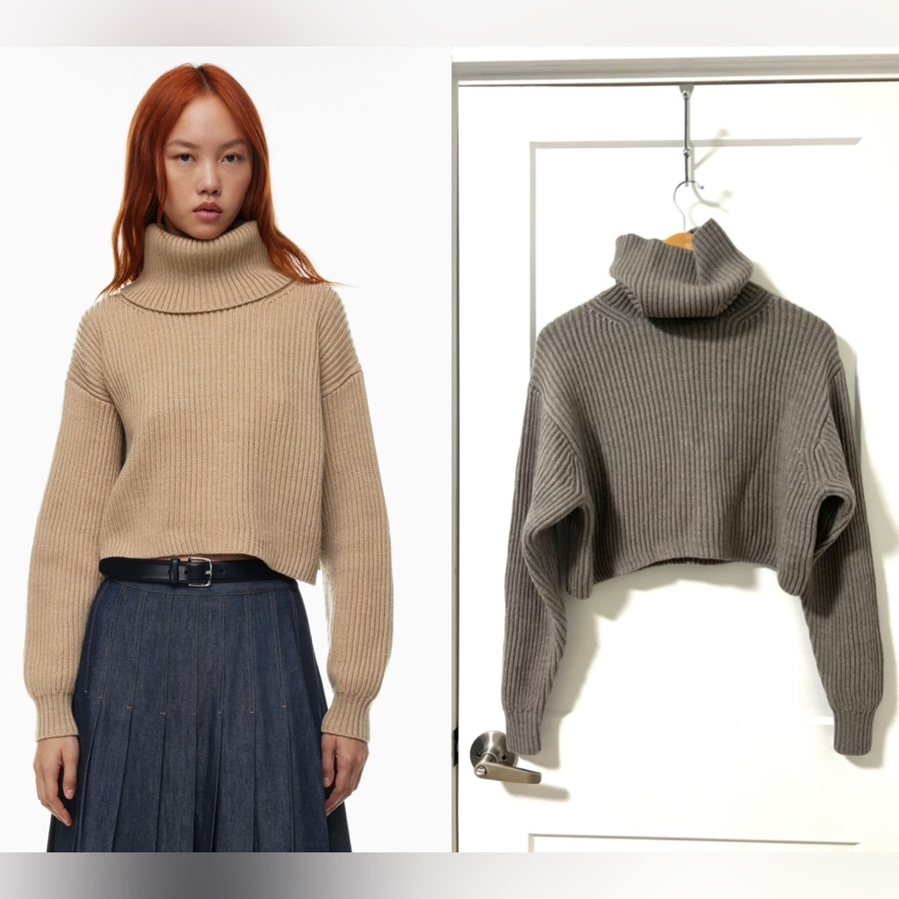 NWOTS Babaton Guell Turtleneck Oversized Sweater